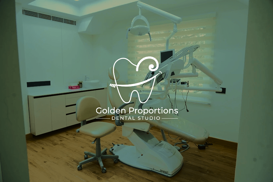 Golden Proportions Dental Studio website and brand