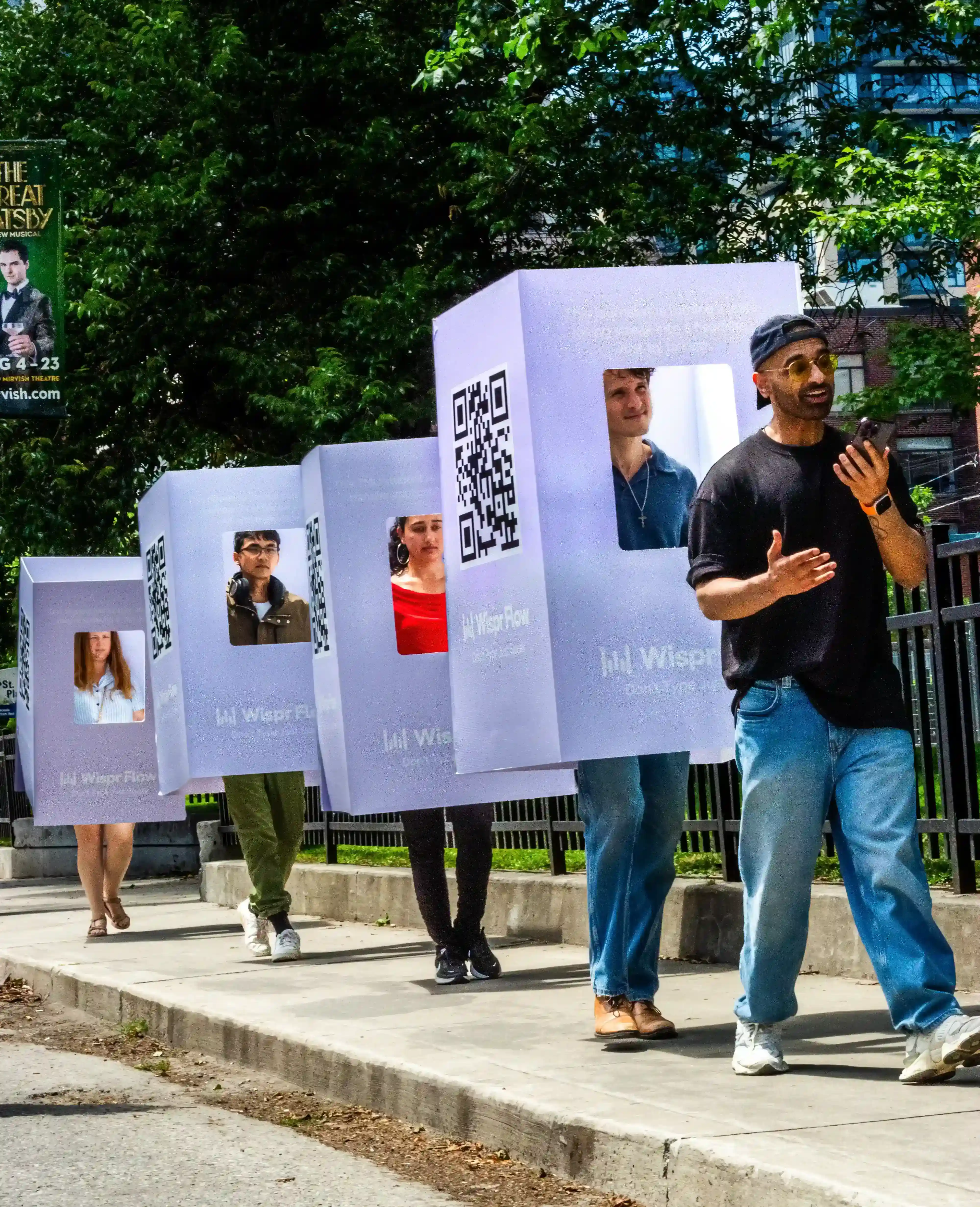 Wispr Flow campaign photo