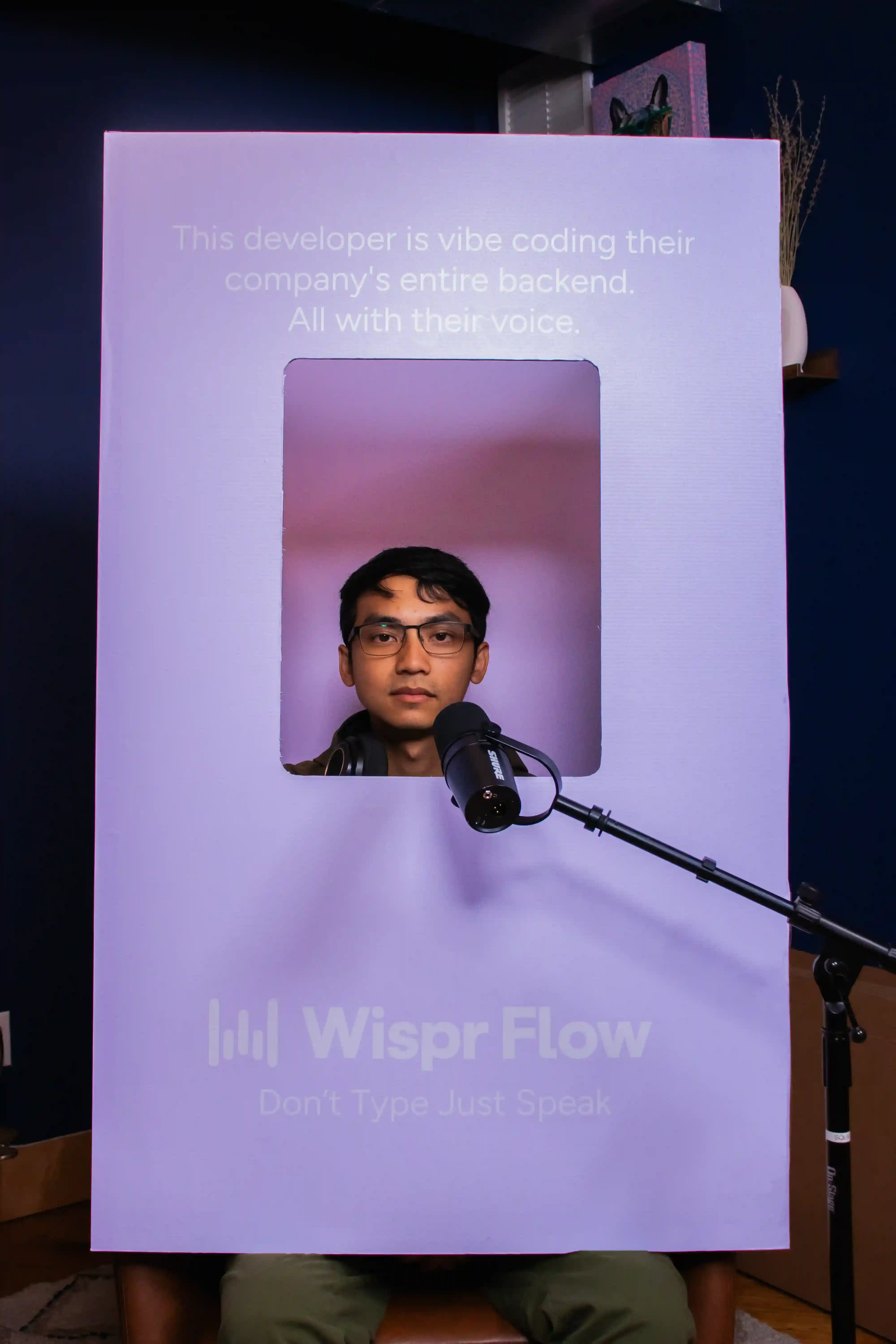 Wispr Flow campaign photo