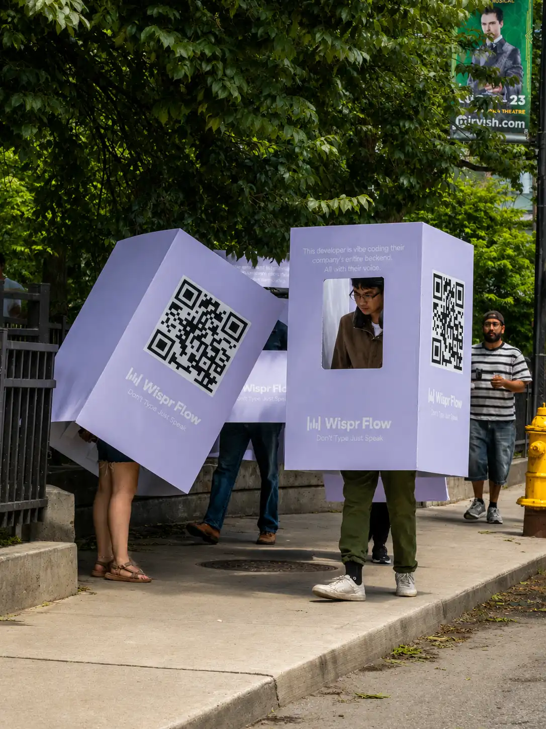 Wispr Flow campaign photo